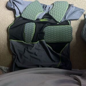 Padded football shirt